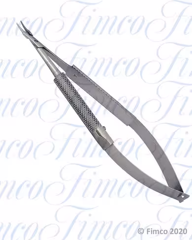 Porte aiguilles Castroviejo mors courbes l. 130 mm