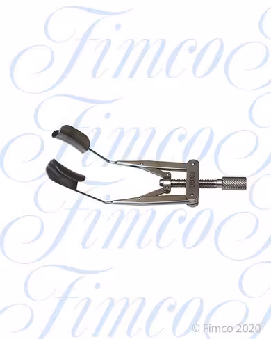 Blépharostat Corcelle oreilles pleines vis de réglage - l. 80 mm - oreilles 14 mm