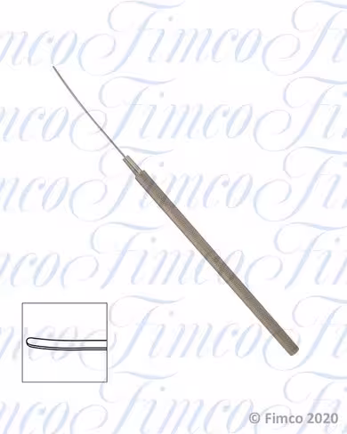 Spatule à iris Culler droite l. 145 mm - largeur 1 mm
