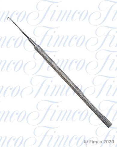 Crochet à iris Graefe l. 125 mm