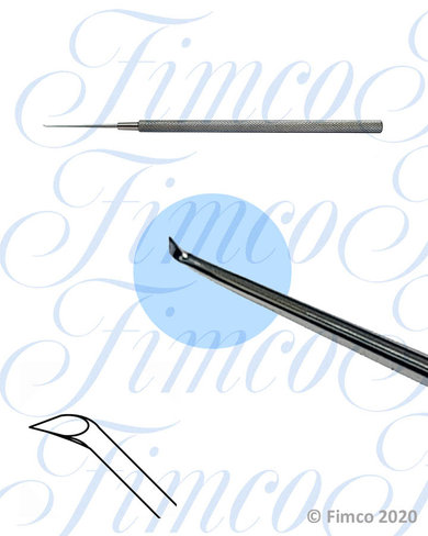 Couteau à kératoplastie Graefe l. 130 mm F828C