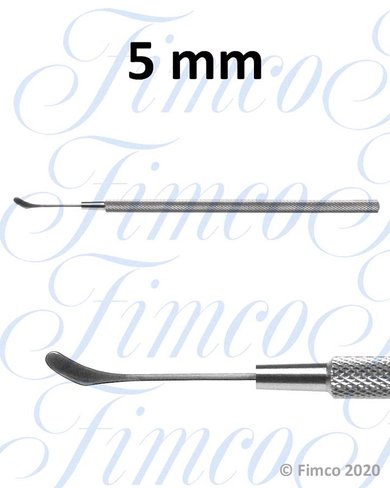 Couteau à kératoplastie Paufique l. 125 mm F829B