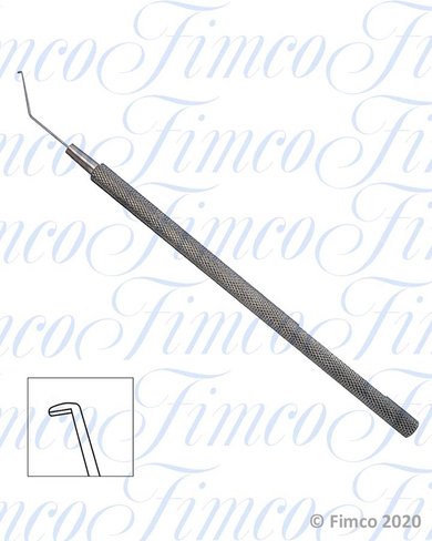 Crochets manipulateurs à phacoemulsification l. 125 mm F831A