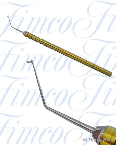 Crochets manipulateurs à phacoemulsification Zaluski - l. 120 mm F832B