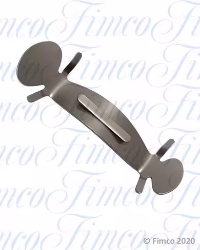 Plaque à paupières Trabut l. 100 mm