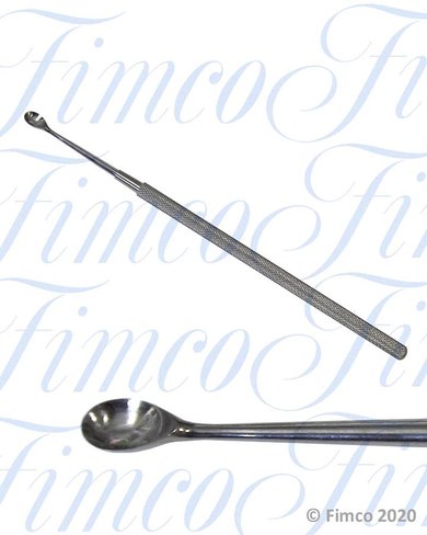 Curette à corps étrangers Wolkmann l. 135 mm - curette 4 x 7,5 mm