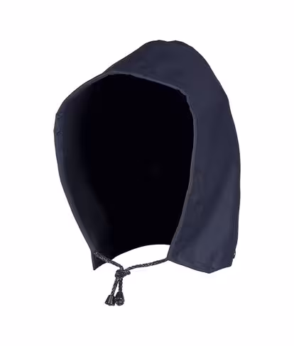 Capuche ignifugé et antistatique Barker - Sioen - 100 % polyester enduction PU - taille L - bleu marine