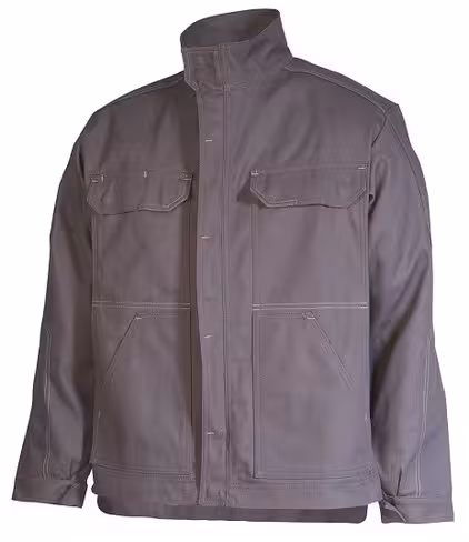 Blouson multipoche Kargo - Cepovett - 60 % coton 40 % polyester - taille 2 - gris convoy - 300 g/m2