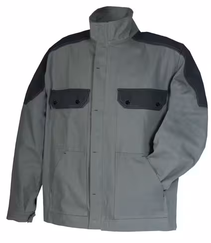 Blouson multipoche Kargo Pro - Cepovett - 65 % coton 35 % polyester - taille 4 - gris convoy / noir - 350 g/m2