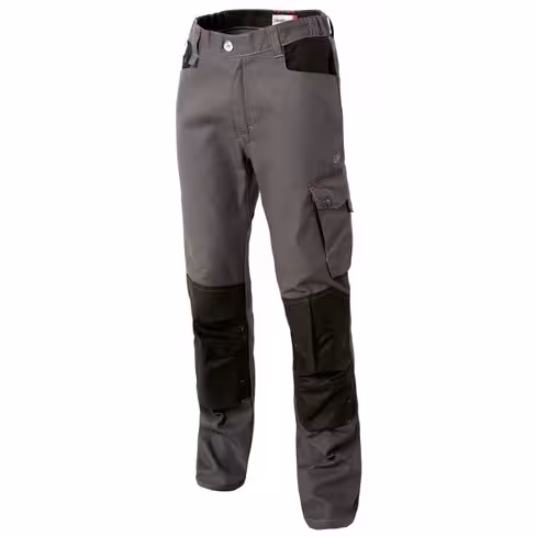 Pantalon genouillères B-Strong - Molinel - 60 % coton 40 % polyester - taille 46 - gris charcoal - 340 g/m2