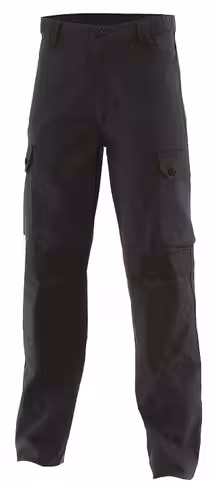 Pantalon multipoche Kargo Pro - Cepovett - 65 % coton 35 % polyester - taille 4 - bleu navy / noir - 340 g/m2