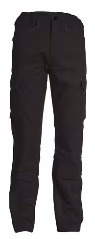 Pantalon multipoche Kargo - Cepovett - 65 % coton - 35 % polyester - taille 0 - noir - 300 g/m2