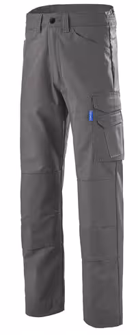 Pantalon multipoche homme - Kross line - Cepovett - 65 % coton 35 % polyester - taille 0 - gris convoy - 300 g/m2
