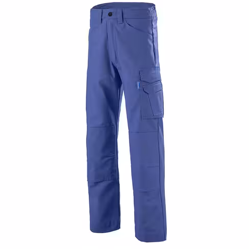 Pantalon multipoche homme Kross line - Cepovett - 65 % polyester 35 % coton - taille 5 - bleu Bugatti - 245 g/m2