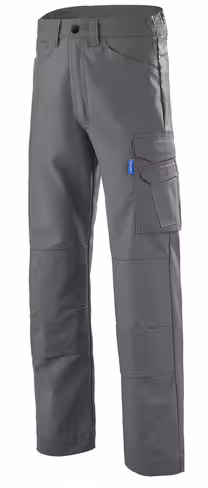 Pantalon multipoche homme Kross line - Cepovett - 65 % polyester 35 % coton - taille 3 - gris convoy - 245 g/m2