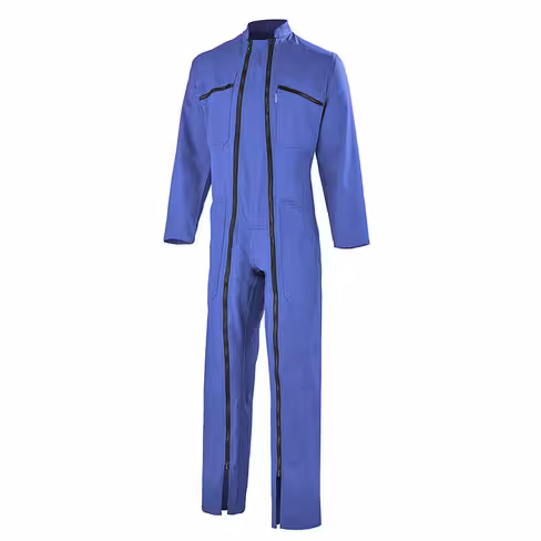 Combinaison 2 zips Essentiels 9414 - Cepovett - 100 % coton - taille 0 - bleu Bugatti - 320 g/m2