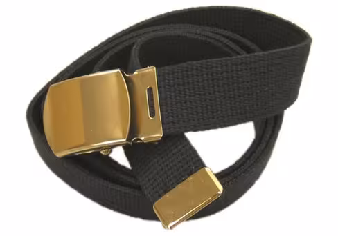 Ceinture tresse réglable - Guy Leroy - 100 % coton - taille 130 cm - marine