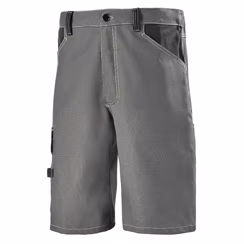 Bermuda Craft Worker - Cepovett - 65 % coton 35 % polyester - taille 5 - gris / noir - 280 g/m2