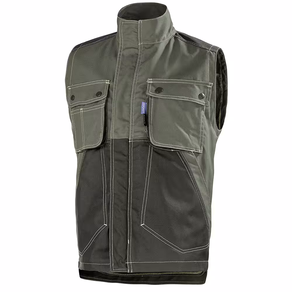 Gilet sans manches Craft Worker - Cepovett - 65 % coton 35 % polyester - 280 g/m2 - coloris et taille au choix
