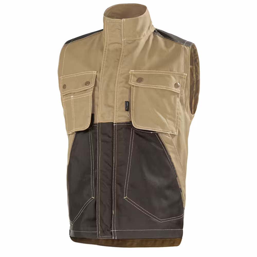 Gilet sans manches Craft Worker - Cepovett - 65 % coton 35 % polyester - 280 g/m2 - coloris et taille au choix
