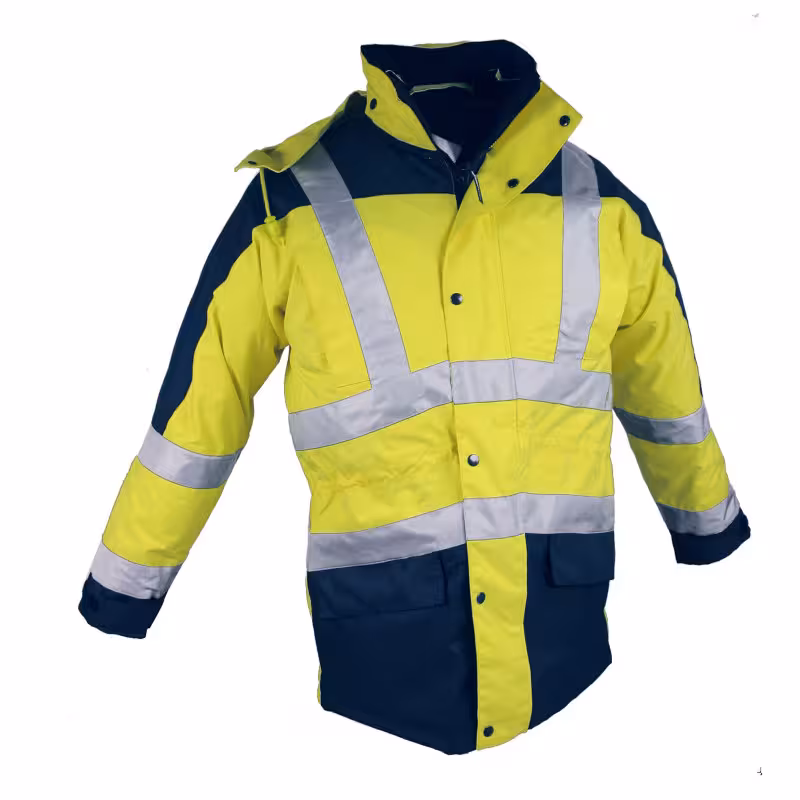 Parka haute visibilité 4 en 1 - Maelis - Codupal - gilet et manches amovibles - taille et coloris au choix