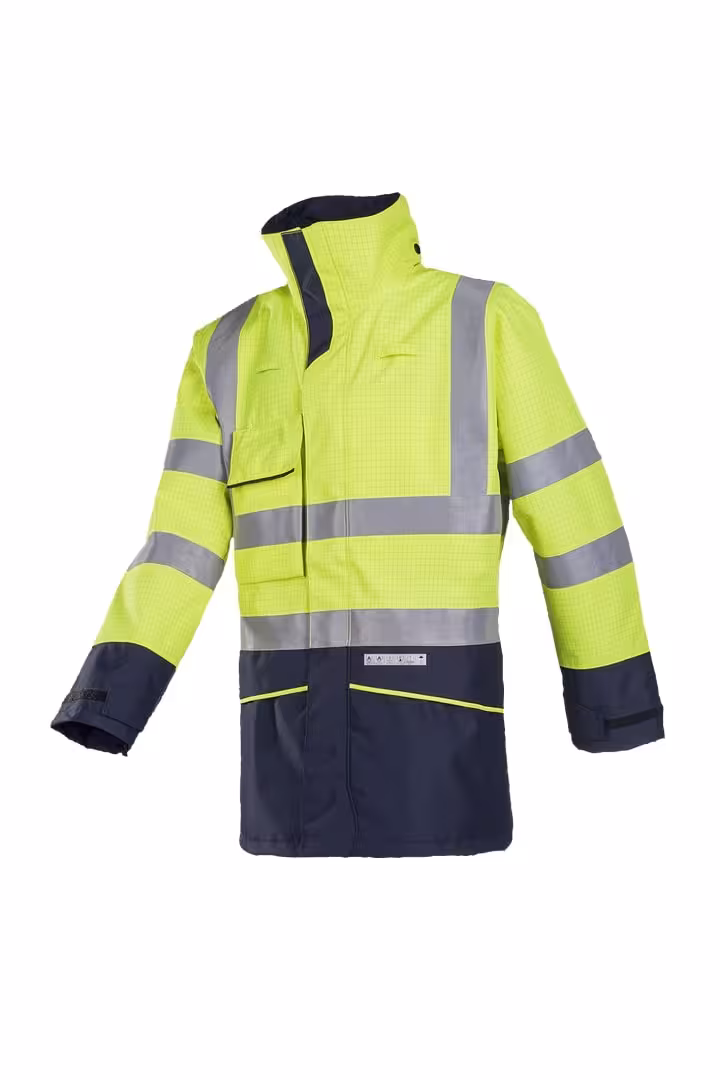 Parka haute visibilité - Hedland - Sioen - doublure ignifuge - taille et coloris au choix