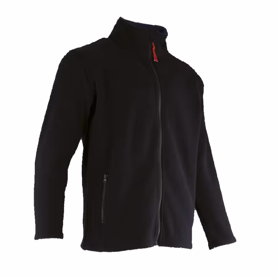 Veste polaire homme glacial - LMA - 100 % polyester - noir - 300 g/m2