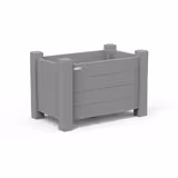 Jardinière rectangulaire Londura - contenance 0,25 - m3 h. 70 x l. 104 cm - plastique recyclé coloris standard