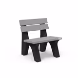 Chaise Apollo Origine - lattes plastique recyclé - l. 72 cm - coloris standard