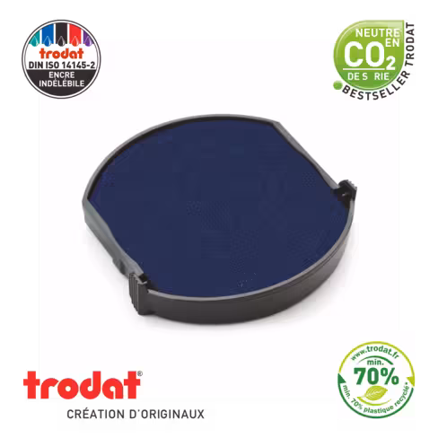 Cassette Trodat 6/4630 - bleu