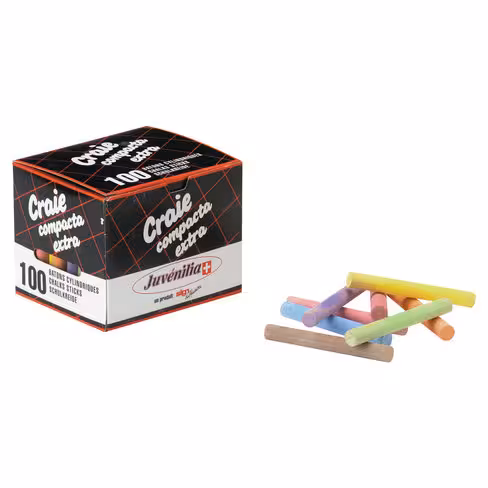 Craie de couleur - boîte de 100