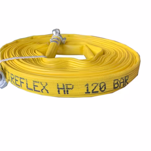 Flexible Fireflex HP 120 bar classe A - 20 m DN 25 avec raccord BZE/GFR 20 PN 40