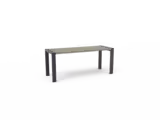 Table de pique-nique Osmose Harmonie - lattes plastique recyclé - piétement acier - l. 198 cm - coloris standard