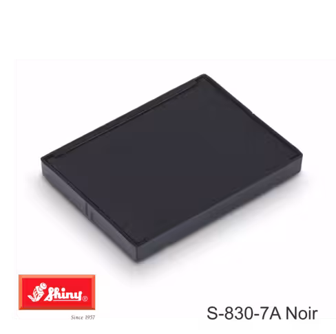 Cassette Shiny S-830-7 A - noir