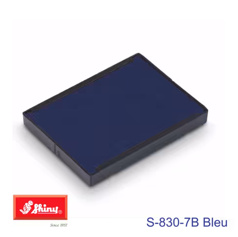 Cassette Shiny S-830-7 B - bleu