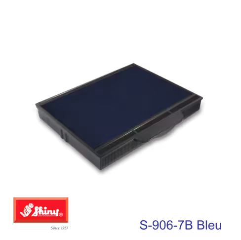 Cassette Shiny S-906-7 B - bleu