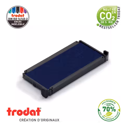 Cassette Trodat 6/4915B - bleu