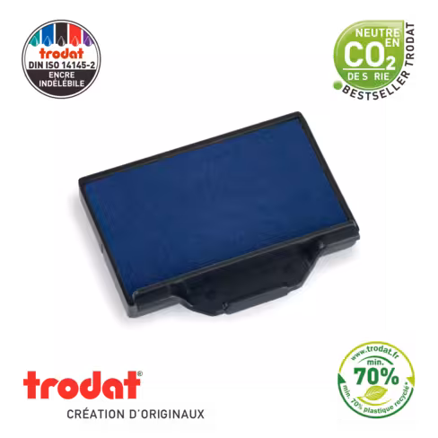 Cassette Trodat 6/56 - bleu