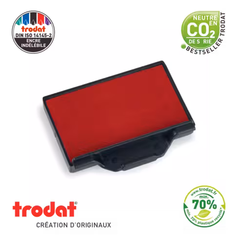 Cassette Trodat 6/56 - rouge