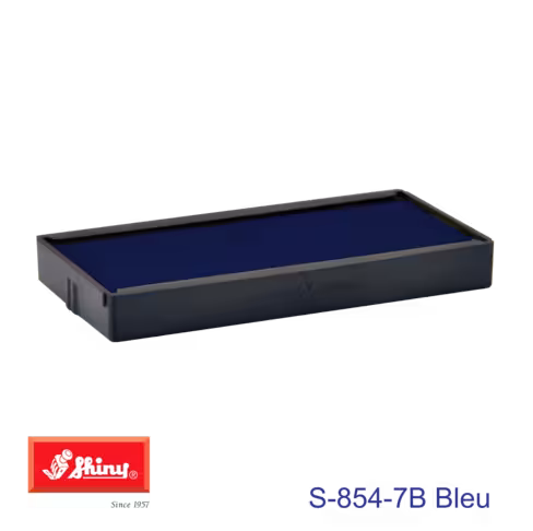 Cassette Shiny S-854-7 - bleu