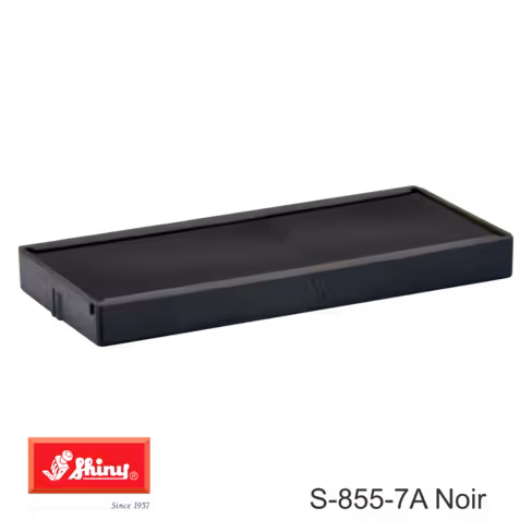 Cassette Shiny S-855-7 - noir