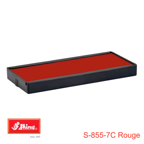 Cassette Shiny S-855-7 - rouge