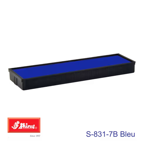 Cassette Shiny S-831-7 - bleu
