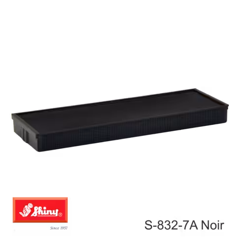 Cassette Shiny S-832-7 - noir