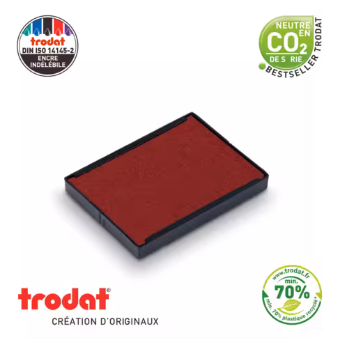 Cassette Trodat 6/4928 - rouge