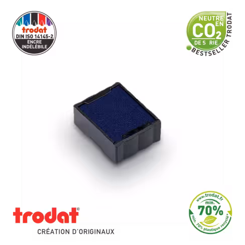 Cassette Trodat 6/4921 - bleu