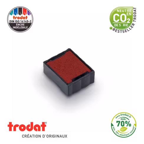 Cassette Trodat 6/4921 - rouge