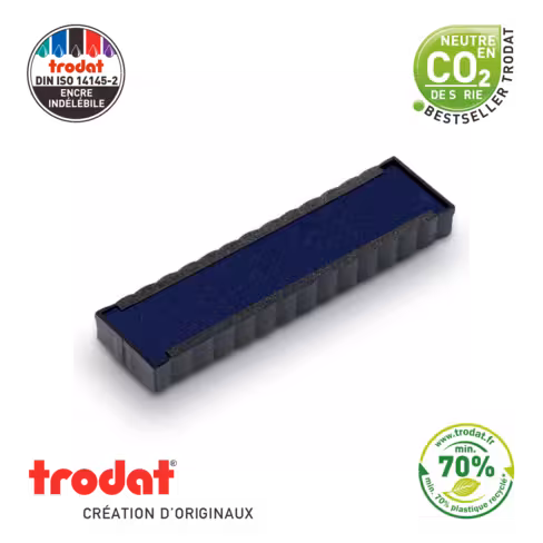 Cassette Trodat 6/4916 - bleu