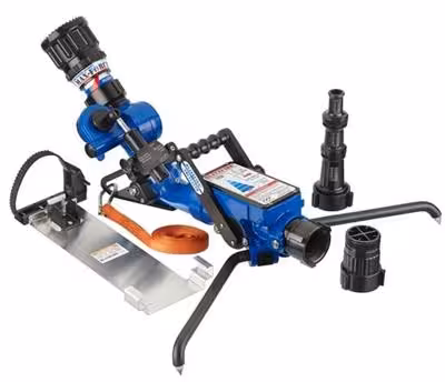 Canon Blitzfire oscillant - max 2000 l/min + tête Max Series + canon lisse + support de rangement + DSP 65