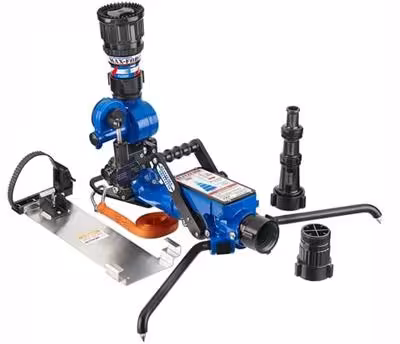 Canon Blitzfire HE oscillant - max 2000 l/min + tête Max Series + canon lisse + support de rangement + DSP 65